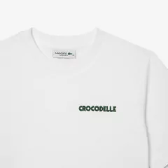 REMERA DE PUNTO DE CORTE REGULAR PARA MUJER LACOSTE - TF 0896 - 001 - comprar online