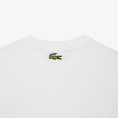 REMERA DE PUNTO DE CORTE REGULAR PARA MUJER LACOSTE - TF 0896 - 001 - tienda online