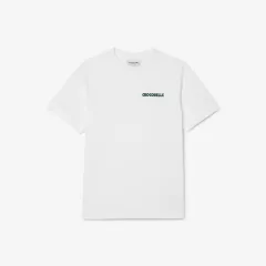 REMERA DE PUNTO DE CORTE REGULAR PARA MUJER LACOSTE - TF 0896 - 001