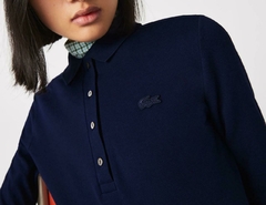 POLO L.12. D SLIM FIT EN MINI PIQUÉ ELÁSTICO LACOSTE - PF 5464 - 166 - tienda online