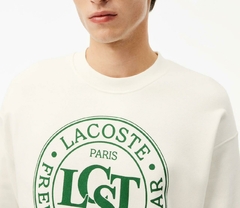SUDADERA HOLGADA CON ESTAMPADO LACOSTE - SH 2897 - 70V - tienda online