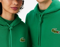 SUDADERA UNISEX CON CAPUCHA LOOSE FIT LACOSTE - SH 2754 - LDM - tienda online