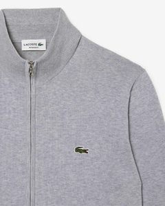 SWEATER DE HOMBRE EN ALGODÓN ECOLÓGICO CON CUELLO ALTO Y CIERRE - AH 9325 - CCA - comprar online