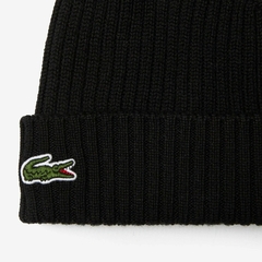 GORRO DE LANA PEINADA ACANALADA LACOSTE - RB 0001 - 031 - comprar online