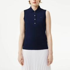 POLO L. 12.D SIN MANGAS DE PIQUÉ SLIM LACOSTE - PF 5445 - 166 en internet