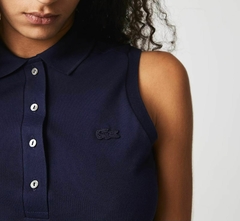 Imagen de POLO L. 12.D SIN MANGAS DE PIQUÉ SLIM LACOSTE - PF 5445 - 166