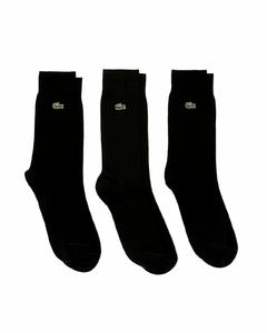 PACK X 3 MEDIAS DE CORTE ALTO LACOSTE SPORT - RA 4261 - 031