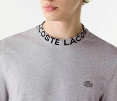 REMERA DE PIQUÉ CON CUELLO DE JACQUARD LACOSTE - TH 7488 - CCA - By Marconi Boutique - Lacoste 