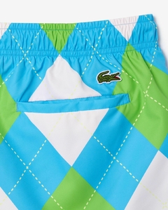 TRAJE DE BAÑO DE SECADO RÁPIDO DE LONGITUD MEDIA LACOSTE - MH 2961 - IBS