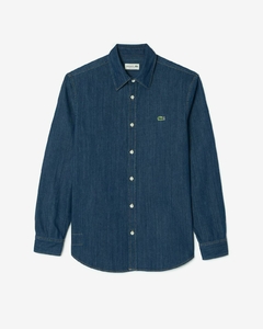 CAMISA DENIM REGULAR FIT LACOSTE - CH 0197 - QJH