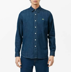 CAMISA DENIM REGULAR FIT LACOSTE - CH 0197 - QJH en internet