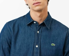 CAMISA DENIM REGULAR FIT LACOSTE - CH 0197 - QJH - By Marconi Boutique - Lacoste 