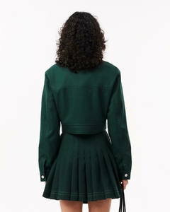 CHAQUETA CORTA DE AJUSTE RELAJADO LACOSTE - BF 3981 - YZP en internet