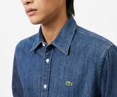 CAMISA DENIM REGULAR FIT LACOSTE - CH 0197 - CDZ - By Marconi Boutique - Lacoste 