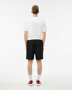 PANTALÓN CORTO DE TENIS CON TAFETA DE ROMBOS LACOSTE - GH 2575 - 031 - comprar online
