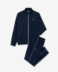CONJUNTO DE CHANDAL EN TAFETA CON ESTAMPADO EN DIAMANTE LACOSTE - WH 2574 - 525