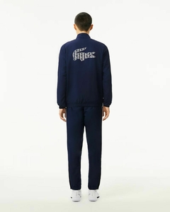 CONJUNTO DE CHANDAL EN TAFETA CON ESTAMPADO EN DIAMANTE LACOSTE - WH 2574 - 525 - comprar online