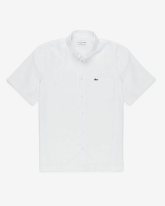 CAMISA MANGA CORTA DE LINO LACOSTE - CH 4899 - 001