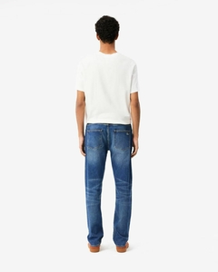 JEANS DE 5 BOLSILLOS CORTE SLIM LACOSTE - HH 5019 - MK9