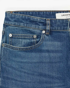 JEANS DE 5 BOLSILLOS CORTE SLIM LACOSTE - HH 5019 - MK9 - comprar online