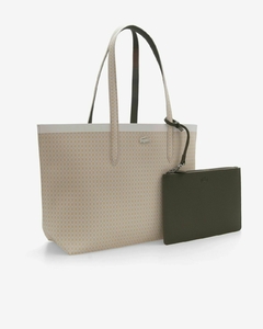 BOLSO TOTE REVERSIBLE ANNA CON POUCH LACOSTE - NF 4743 - N90 en internet