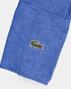 CAMISA DE LINO CON CUELLO CLÁSICO LACOSTE - CF 4677 - HJM - comprar online