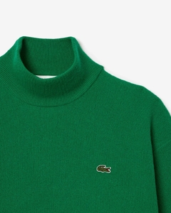 SWEATER DE LANA CON CUELLO ALTO FIT RELAJADO LACOSTE - AF 9542 - LDM - comprar online
