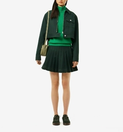 SWEATER DE LANA CON CUELLO ALTO FIT RELAJADO LACOSTE - AF 9542 - LDM - tienda online