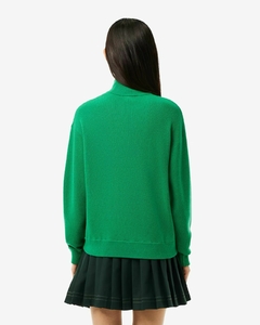 SWEATER DE LANA CON CUELLO ALTO FIT RELAJADO LACOSTE - AF 9542 - LDM - comprar online