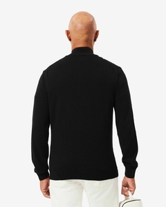 SWEATER DE HOMBRE EN ALGODÓN ECOLÓGICO CON CUELLO ALTO Y CIERRE - AH 9325 - 031 - tienda online