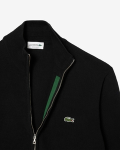 SWEATER DE HOMBRE EN ALGODÓN ECOLÓGICO CON CUELLO ALTO Y CIERRE - AH 9325 - 031