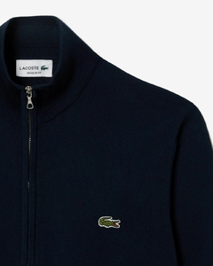 SWEATER DE HOMBRE EN ALGODÓN ECOLÓGICO CON CUELLO ALTO Y CIERRE - AH 9325 - 166 - comprar online