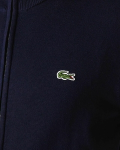 SWEATER DE HOMBRE EN ALGODÓN ECOLÓGICO CON CUELLO ALTO Y CIERRE - AH 9325 - 166 - comprar online