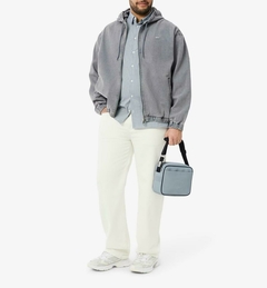 CHAQUETA VAQUERA CON CAPUCHA Y TEÑIDO EFECTO LAVADO LACOSTE - BH 0801 - FNI en internet