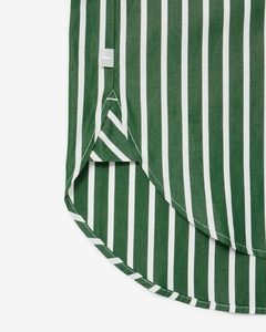 CAMISA OVERSIZE DE POPELINA DE ALGODÓN LACOSTE - CF 0215 - 291