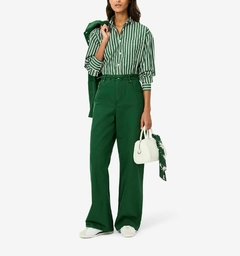 CAMISA OVERSIZE DE POPELINA DE ALGODÓN LACOSTE - CF 0215 - 291 en internet