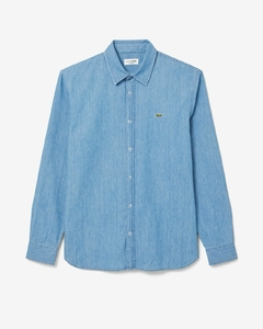 CAMISA DE JEANS LIGERA DE CORTE REGULAR LACOSTE - CH 9084 - MKU