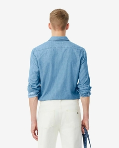 CAMISA DE JEANS LIGERA DE CORTE REGULAR LACOSTE - CH 9084 - MKU