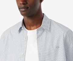 CAMISA DE POPELIN A RAYAS REGULAR FIT LACOSTE - CH 9087 - HSZ - tienda online