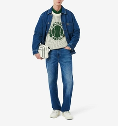 SOBRECAMISA DE JEANS DE ALGODÓN PESADO LACOSTE - CH 9222 - MK9 - tienda online