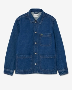 SOBRECAMISA DE JEANS DE ALGODÓN PESADO LACOSTE - CH 9222 - MK9