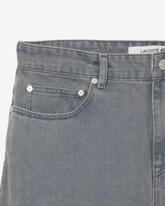 JEANS DE 5 BOLSILLOS EFECTO LAVADO LACOSTE - HH 9897 - FNI - comprar online