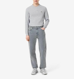 JEANS DE 5 BOLSILLOS EFECTO LAVADO LACOSTE - HH 9897 - FNI - By Marconi Boutique - Lacoste 