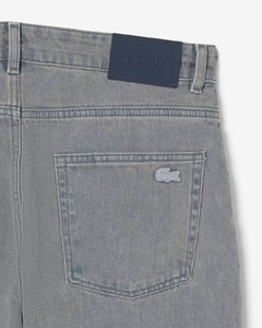 JEANS DE 5 BOLSILLOS EFECTO LAVADO LACOSTE - HH 9897 - FNI - tienda online