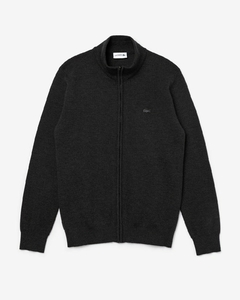 SWEATER DE LANA MERINO CON CIERRE LACOSTE - AH 1353 - 031 - comprar online