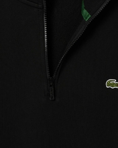 SUDADERA CON CUELLO ALTO Y CREMALLERA LACOSTE - SH 9774 - 031