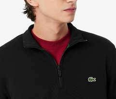 SUDADERA CON CUELLO ALTO Y CREMALLERA LACOSTE - SH 9774 - 031 - tienda online