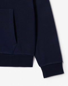 BUZO CON CAPUCHA Y CIERRE EN POLAR CON BOLSILLO CANGURO LACOSTE - SH 9986 - 166 - comprar online