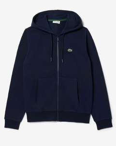 BUZO CON CAPUCHA Y CIERRE EN POLAR CON BOLSILLO CANGURO LACOSTE - SH 9986 - 166 - comprar online