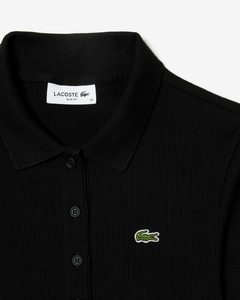 POLO DE ALGODÓN ACANALADO L. 12. D AL CUERPO LACOSTE - DF 5377 - 031 - comprar online
